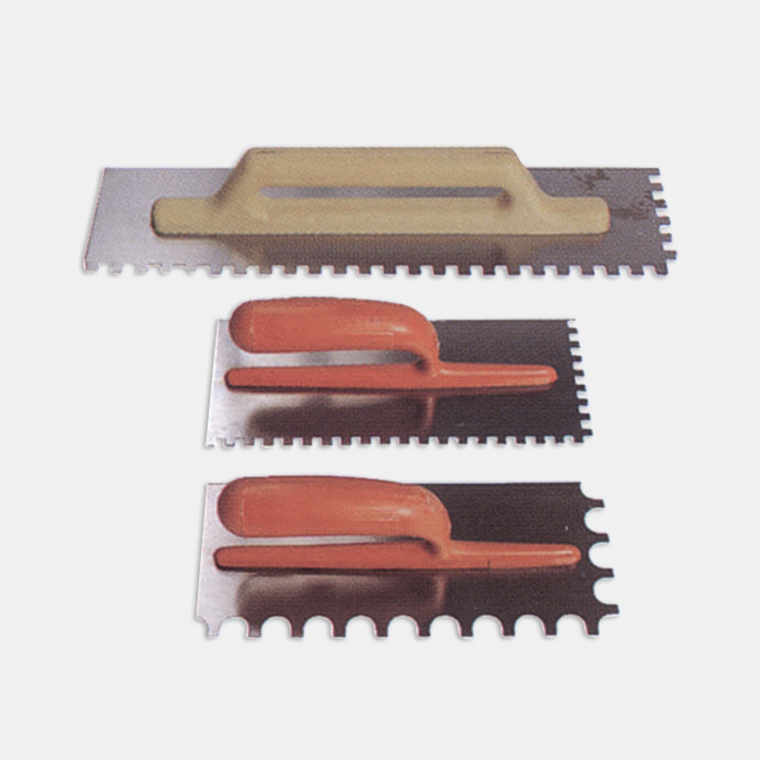 Image of Spatules pour la pose de carrelages